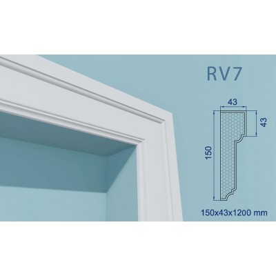 MOLDURA PARA FACHADAS MOD. RV6