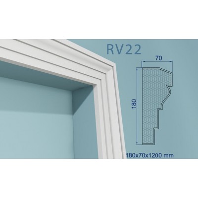 MOLDURA PARA FACHADAS MOD. RV21