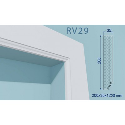 MOLDURA PARA FACHADAS MOD. RV28