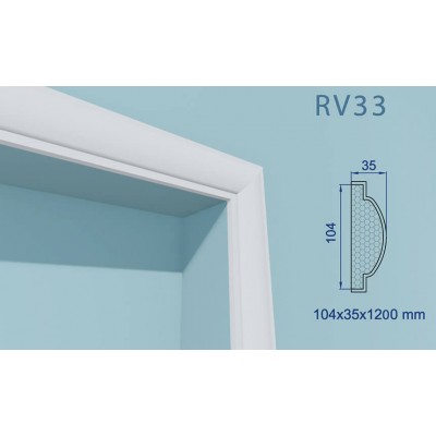 MOLDURA PARA FACHADAS MOD. RV32