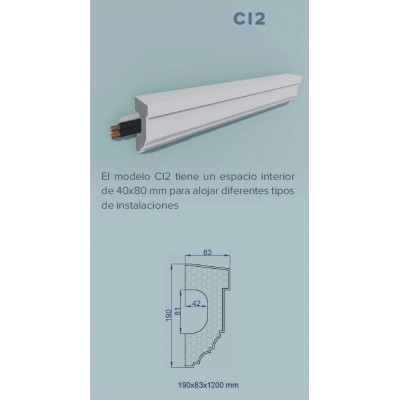 CUBRE CABLES PARA FACHADAS DE SATE CI1