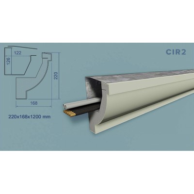 CUBRE CABLES REGISTRABLES PARA FACHADAS DE SATE CI3