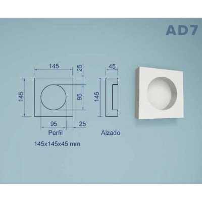 ADORNO FACHADA  PARA SATE AD-7