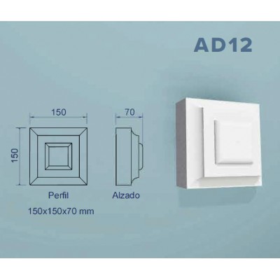 ADORNO FACHADA  PARA SATE AD-11