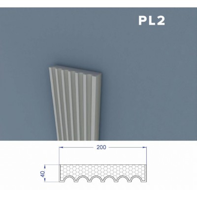 PILASTRA  PARA SATE PL-1