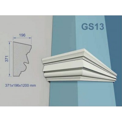 CORNISA GRANDE PARA FACHADA  GS 12