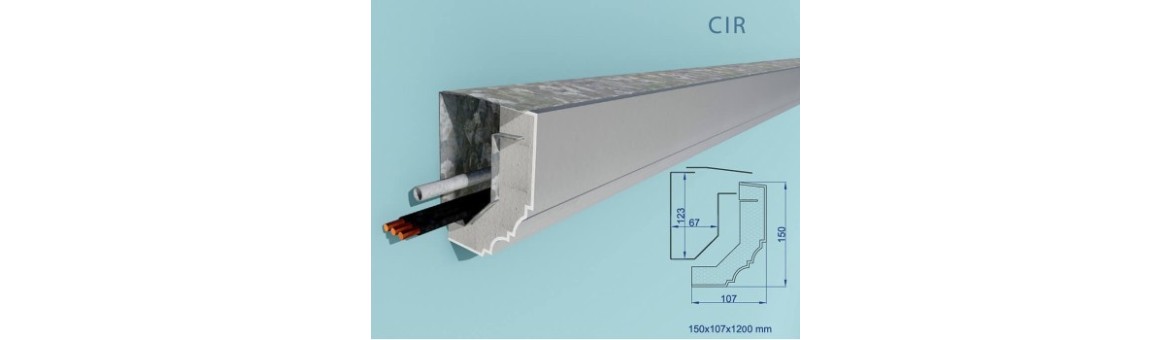 CUBRE CABLES REGISTRABLES CIR1