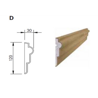 MOLDURA PARA FACHADAS MOD. C