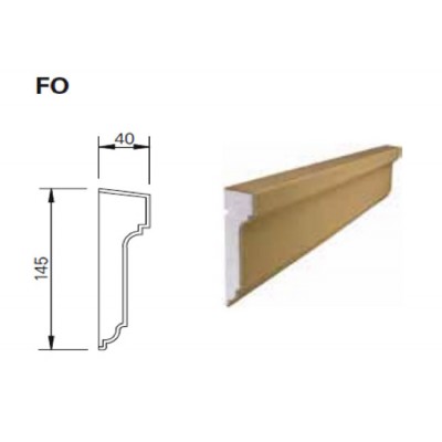 MOLDURA PARA FACHADAS MOD. FF