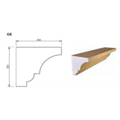 MOLDURA PARA FACHADAS MOD. GC