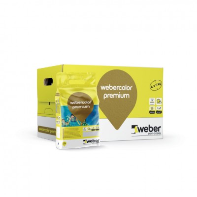 REJUNTEO WEBER.COLOR PREMIUM 4 X 5 KG
